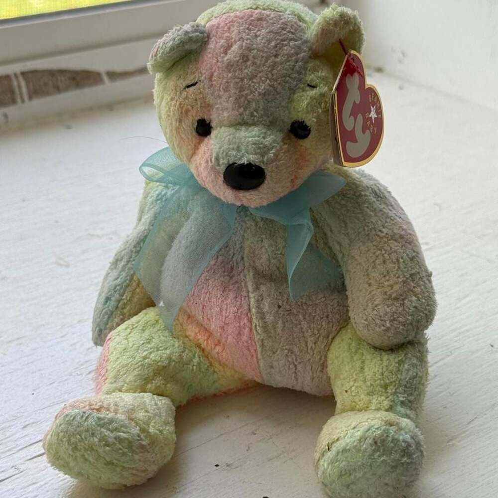 Ty 2000 Vintage Mellow Bear Beanie Baby